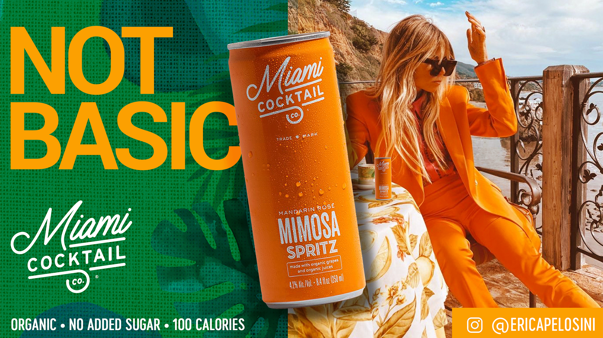 Miami Cocktails - Not Basic Campaign