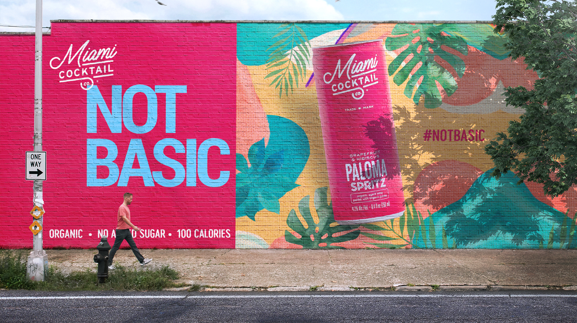 Miami Cocktails - Not Basic Campaign