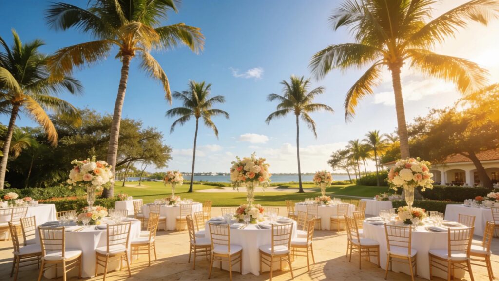 Scenic venue in Palm Beach highlighting event space for corporate gatherings